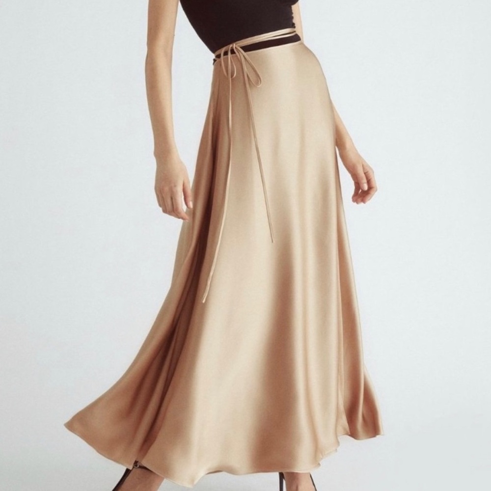 Orseund Iris silk skirt